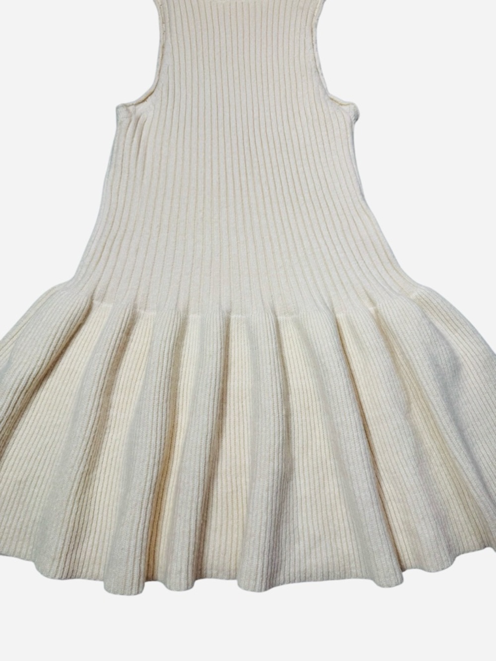 NWT New $128 Free People Millie Sweater Mini Dress In White Swan Size XL - Picture 4 of 8